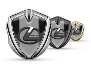 Lexus Emblema Fender Badge Aspetto Corse Splendente